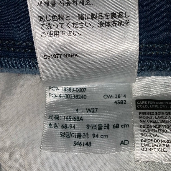 Levi’s Pull-On Skinny Jeans Cropped 27 - Picture 7 of 7